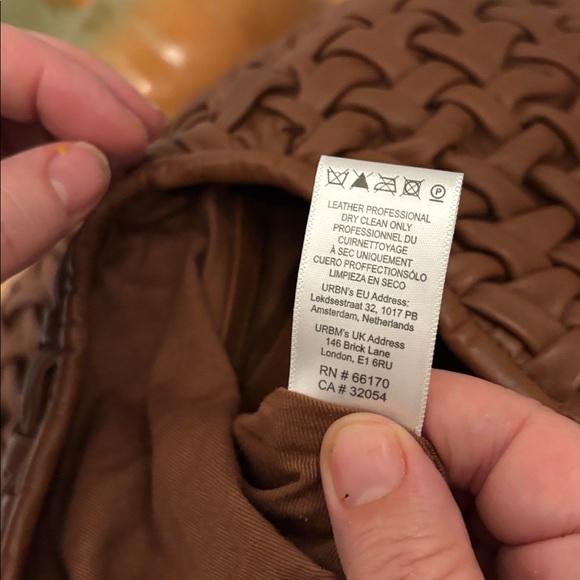 Anthropologie Brown Woven Tote Bag - Picture 10 of 10